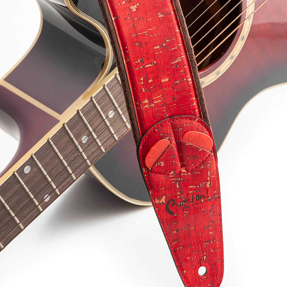 Righton! STRAPS ライトオンストラップ Cork Red ギターストラップ サブ画像7