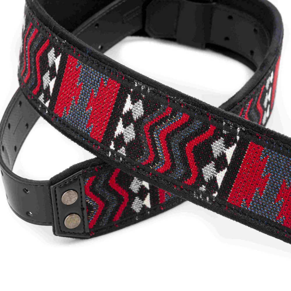 Righton! STRAPS ライトオンストラップ Azteca Black ギターストラップ サブ画像3