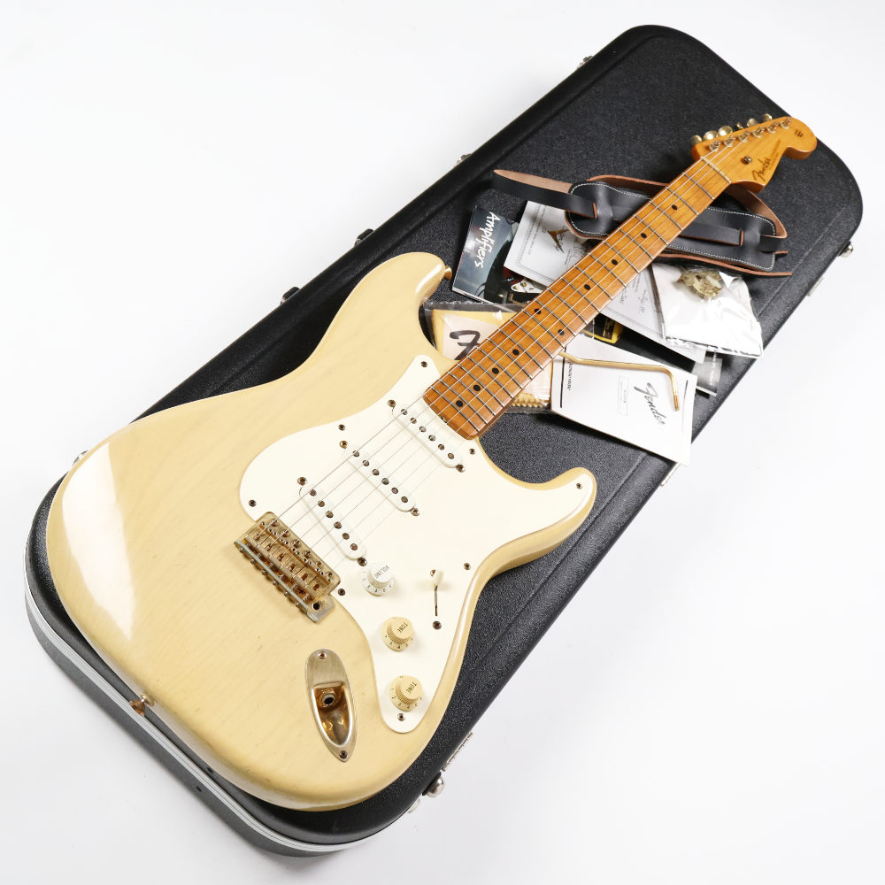 【中古】 エレキギター Fender Custom Shop 1956 Stratocaster Closet Classic Vintage Blonde gold hardware メアリー・ケイ スタイル 1999年製 フェンダー ストラトキャスター