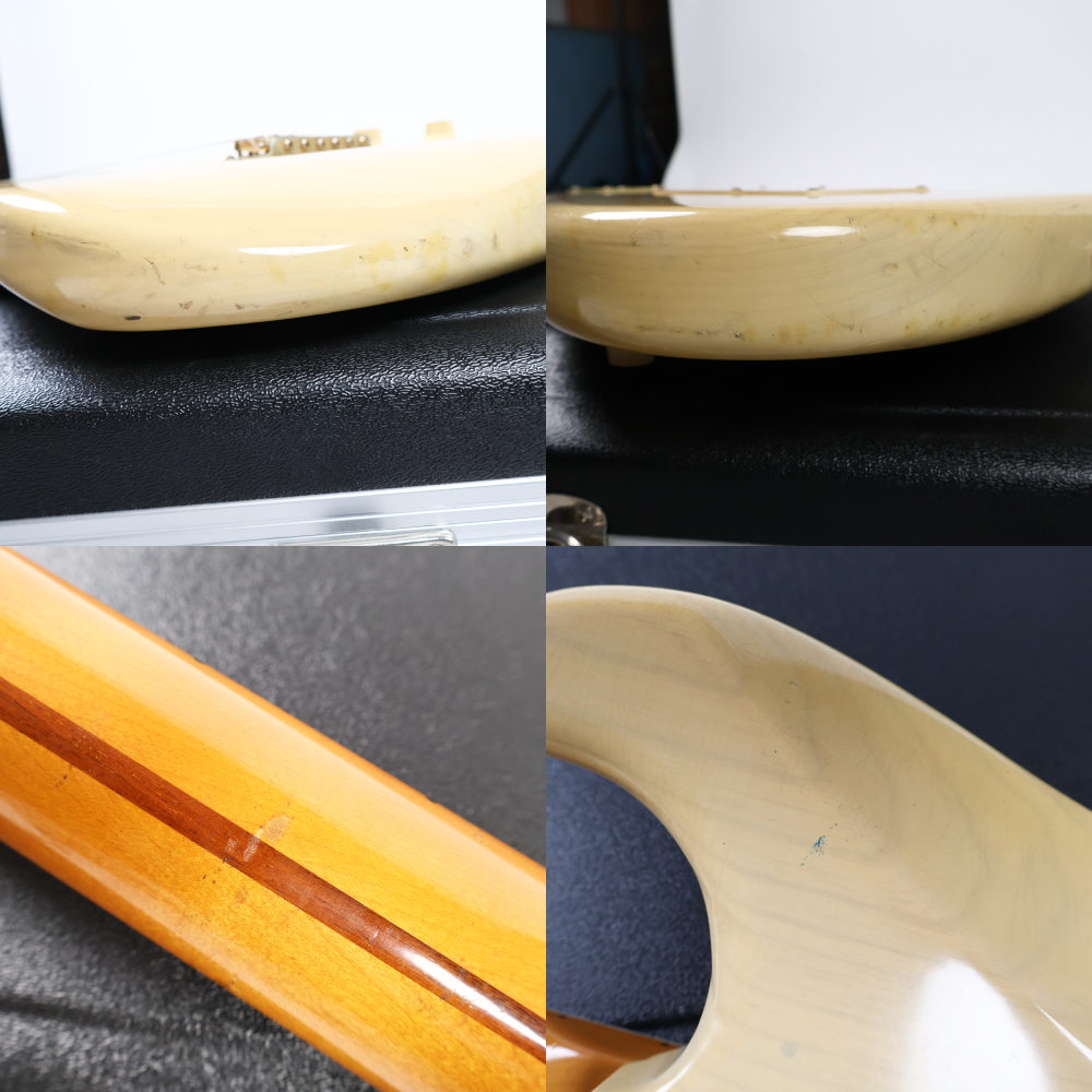 【中古】 エレキギター Fender Custom Shop 1956 Stratocaster Closet Classic Vintage Blonde gold hardware メアリー・ケイ スタイル 1999年製 フェンダー ストラトキャスター 傷