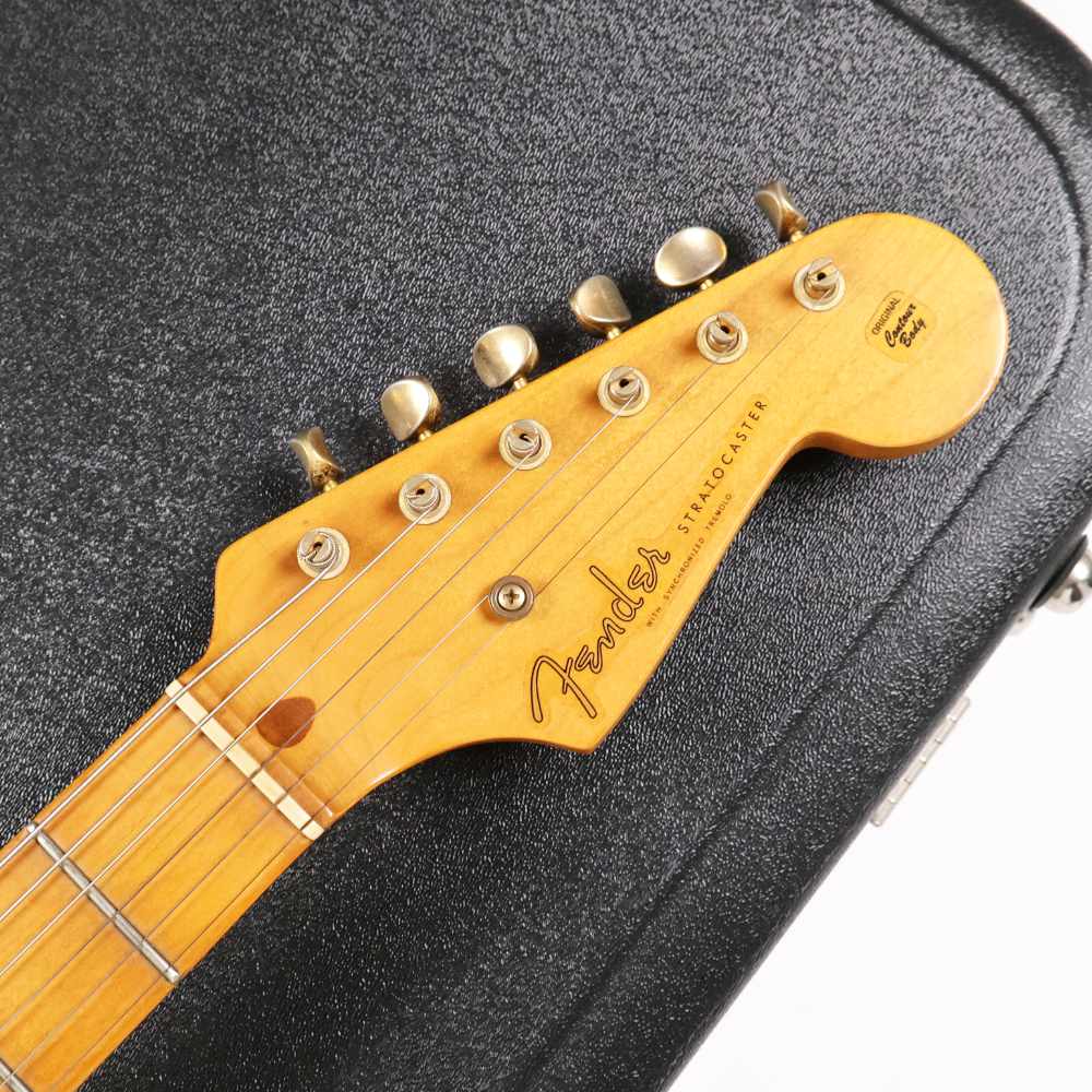 【中古】 エレキギター Fender Custom Shop 1956 Stratocaster Closet Classic Vintage Blonde gold hardware メアリー・ケイ スタイル 1999年製 フェンダー ストラトキャスター ヘッド画像