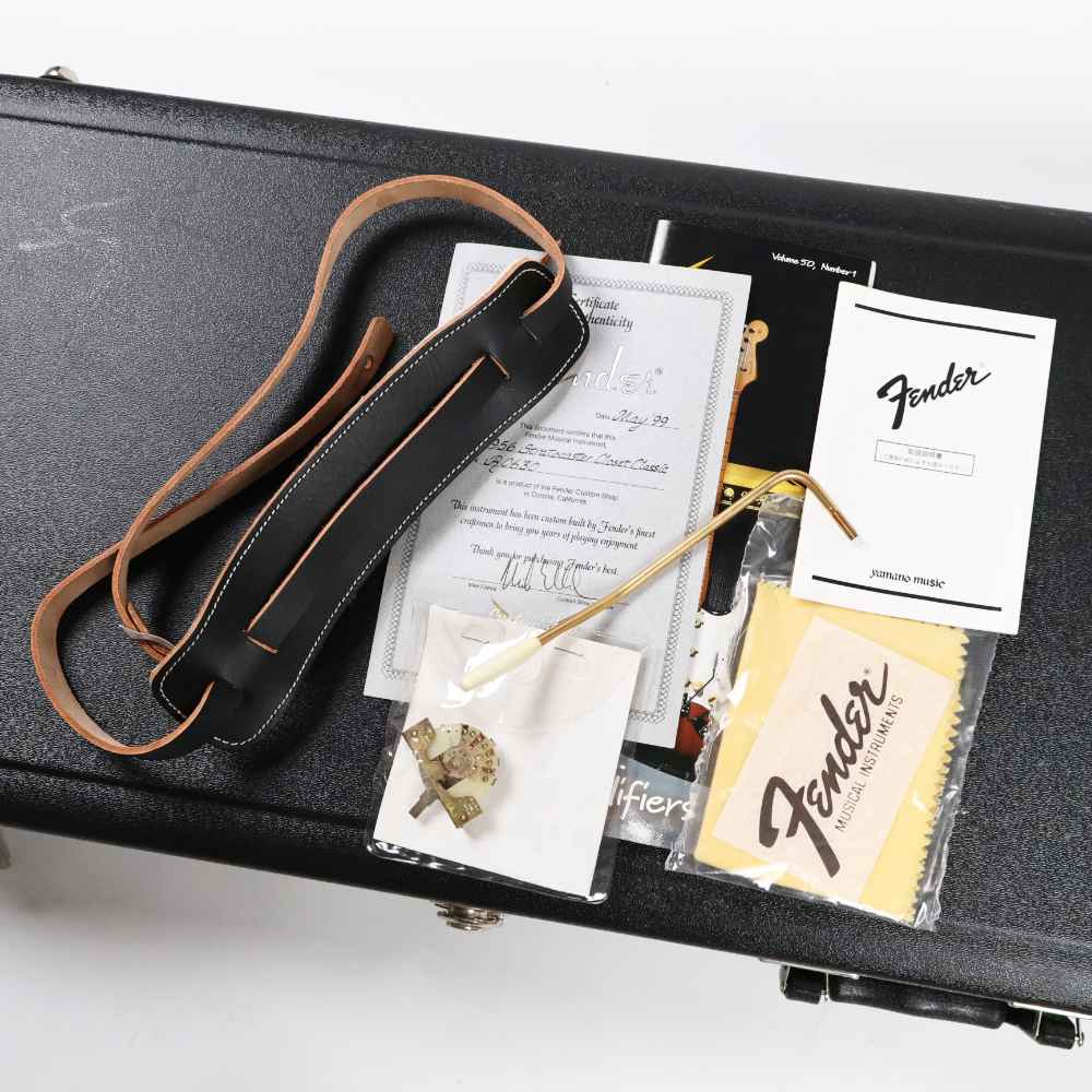 【中古】 エレキギター Fender Custom Shop 1956 Stratocaster Closet Classic Vintage Blonde gold hardware メアリー・ケイ スタイル 1999年製 フェンダー ストラトキャスター 付属品画像