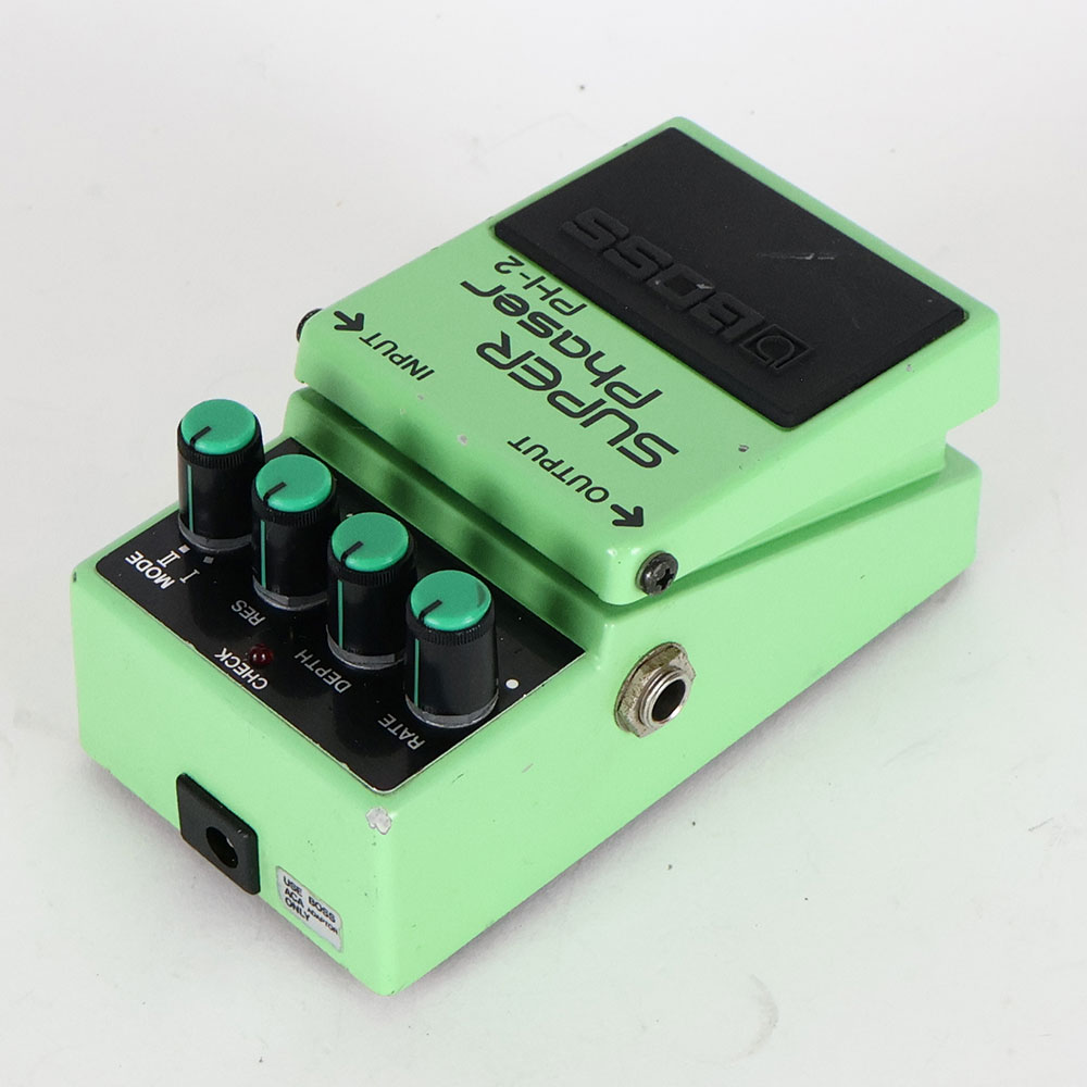 【中古】 スーパーフェイザー エフェクター BOSS PH-2 SUPER Phaser Made in Japan ボス ギターエフェクター 全体