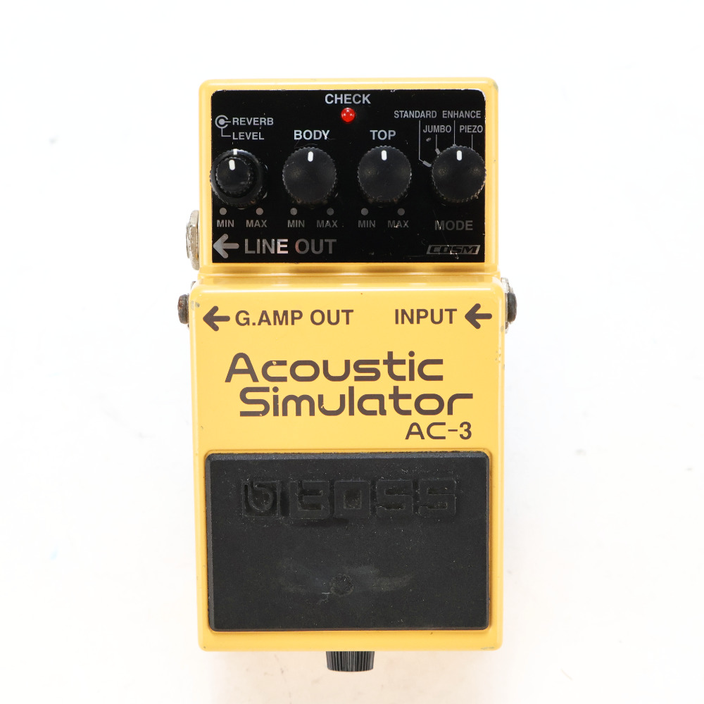 【中古】 アコースティックシミュレーター エフェクター BOSS AC-3 Acoustic Simulator ギターエフェクター