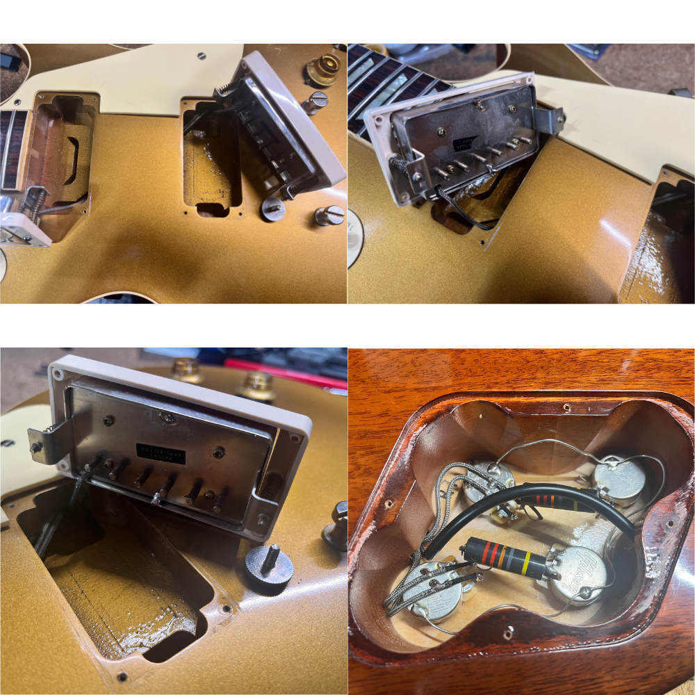 【中古】 エレキギター Gibson Custom Shop Historic Collection 1957 Les Paul Reissue Gold Top VOS 2023年製 4.14kg ギブソン レスポールゴールドトップ 57ヒスコレ 詳細画像