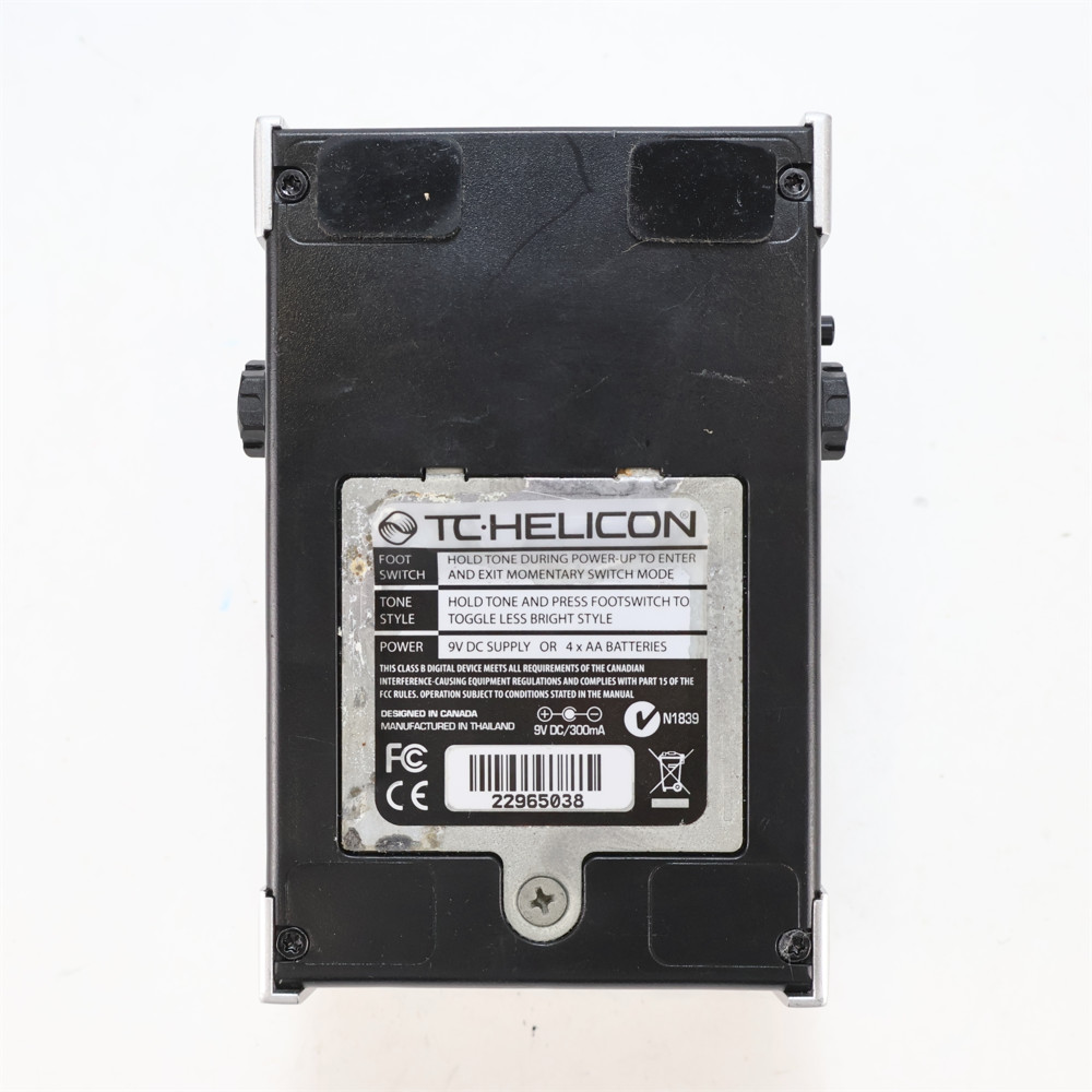 【中古】 TC-HELICON TALKBOX SYNTH ボーカルエフェクター ギターエフェクター 詳細画像