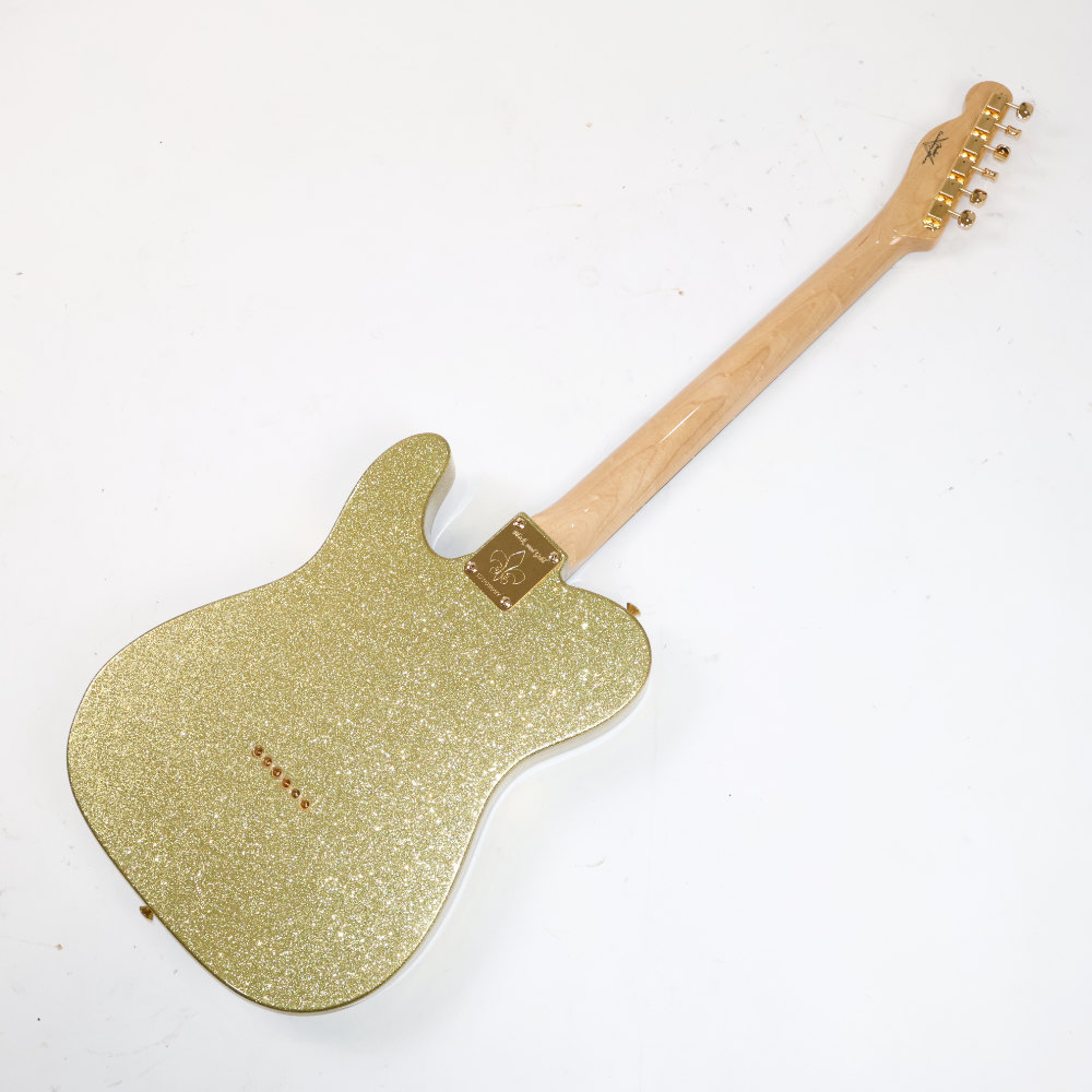 【中古】 エレキギター Fender Custom Shop TBC 1963 Telecaster NOS Black and Gold 2008年製 フェンダー カスタムショップ テレキャスター ブラック & ゴールド 詳細画像