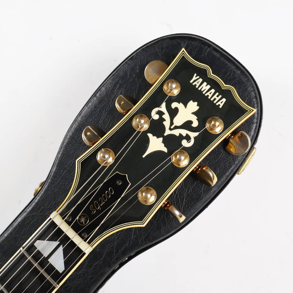 【中古】 エレキギター YAMAHA SG2000 RS 1982年製 ヤマハ SG スルーネック構造 Made in Japan Red SunBurst レッドサンバースト ヘッド画像