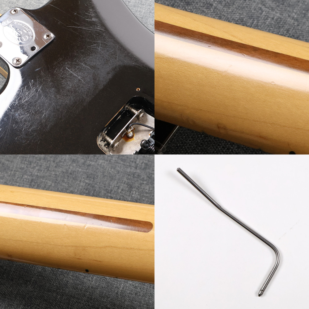 【中古】 エレキギター Fender American Deluxe Stratocaster Maple Fingerboard Montego Black 2004年製 フェンダー アメリカンデラックス ストラトキャスター 傷、打痕