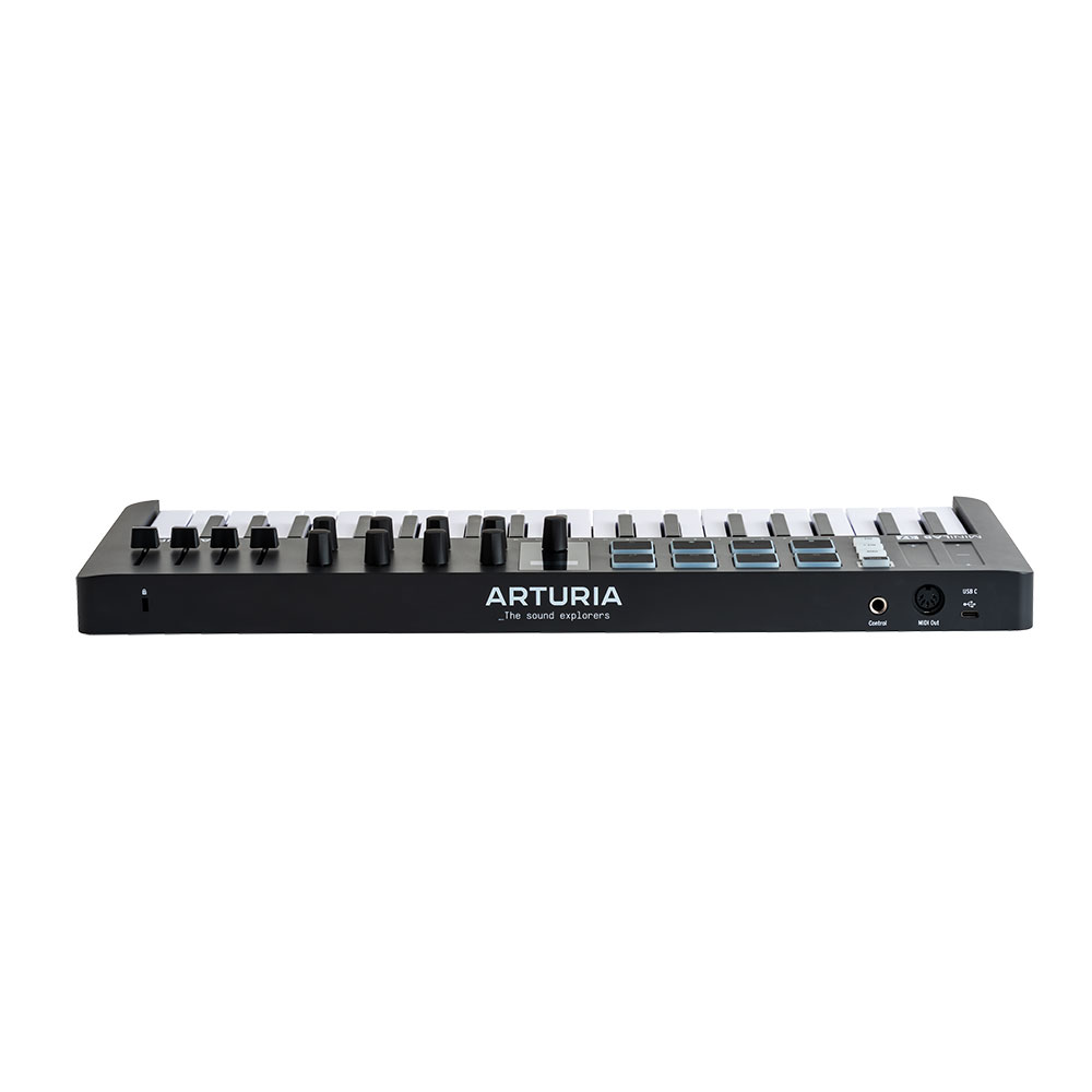 ARTURIA MiniLab 37 BK USB/MIDIキーボード パッド コントローラー 【Analog Lab Intro他バンドルソフト付き】 背面