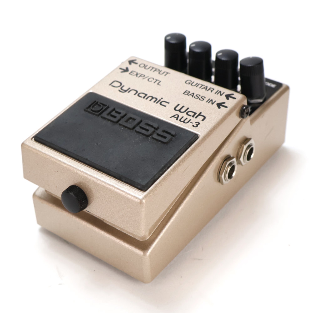 【中古】ダイナミックワウ エフェクター BOSS AW-3 Dynamic Wah ボス オートワウ ギターエフェクター ベースエフェクター 斜めアングル画像