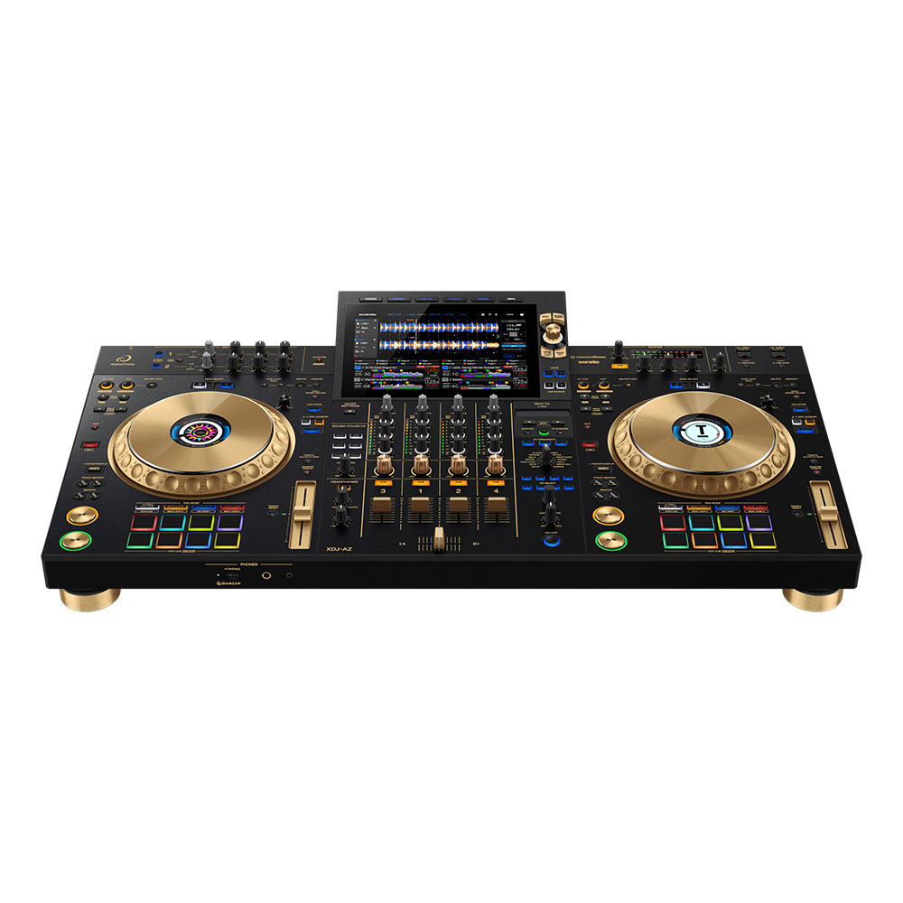 オールインワンDJプレイヤー AlphaTheta XDJ-AZ-N Gold Edition ALL-IN-ONE DJシステム 正面