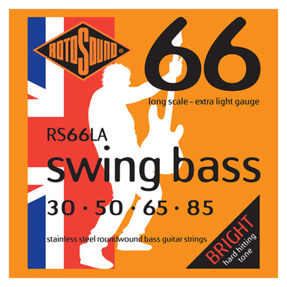 ROTOSOUND ロトサウンド RS66LA SWING BASS 66 30-85 エレキベース弦
