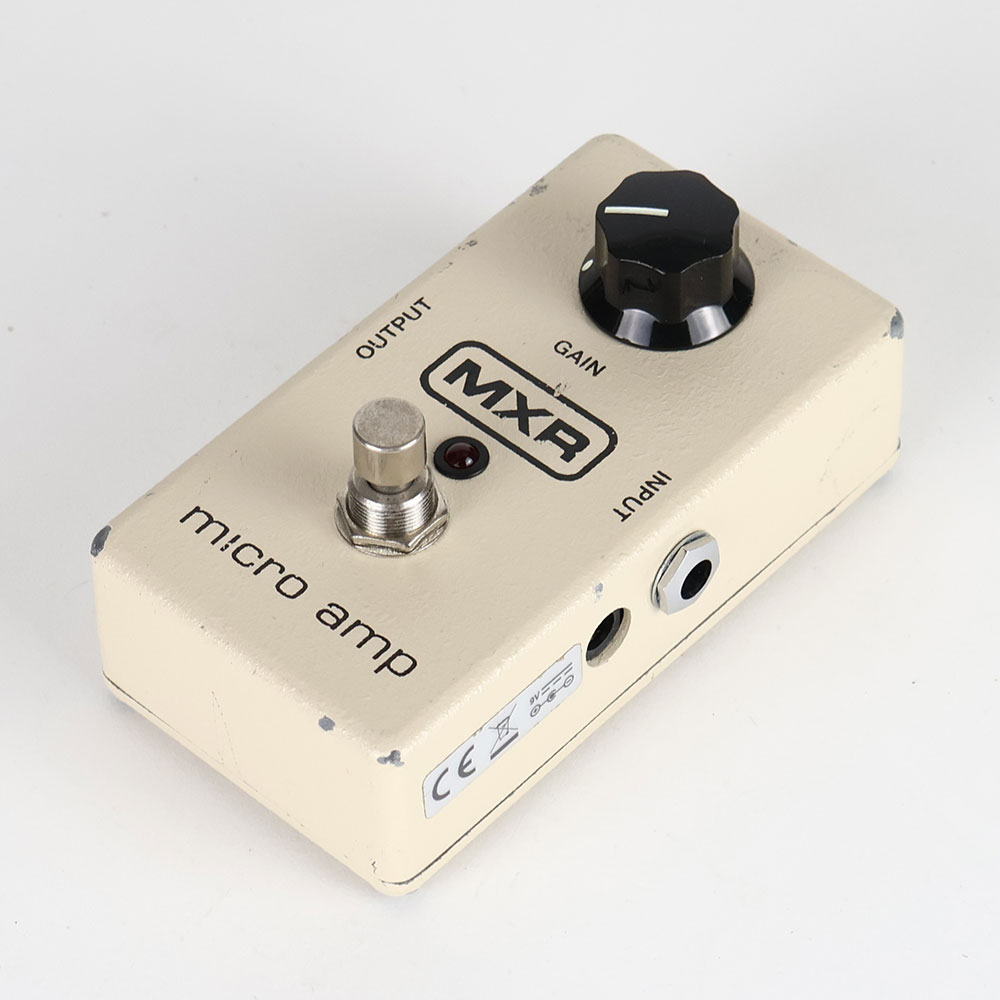 【中古】 ブースター エフェクター MXR M-133 MICRO AMP マイクロアンプ ギターエフェクター 全体