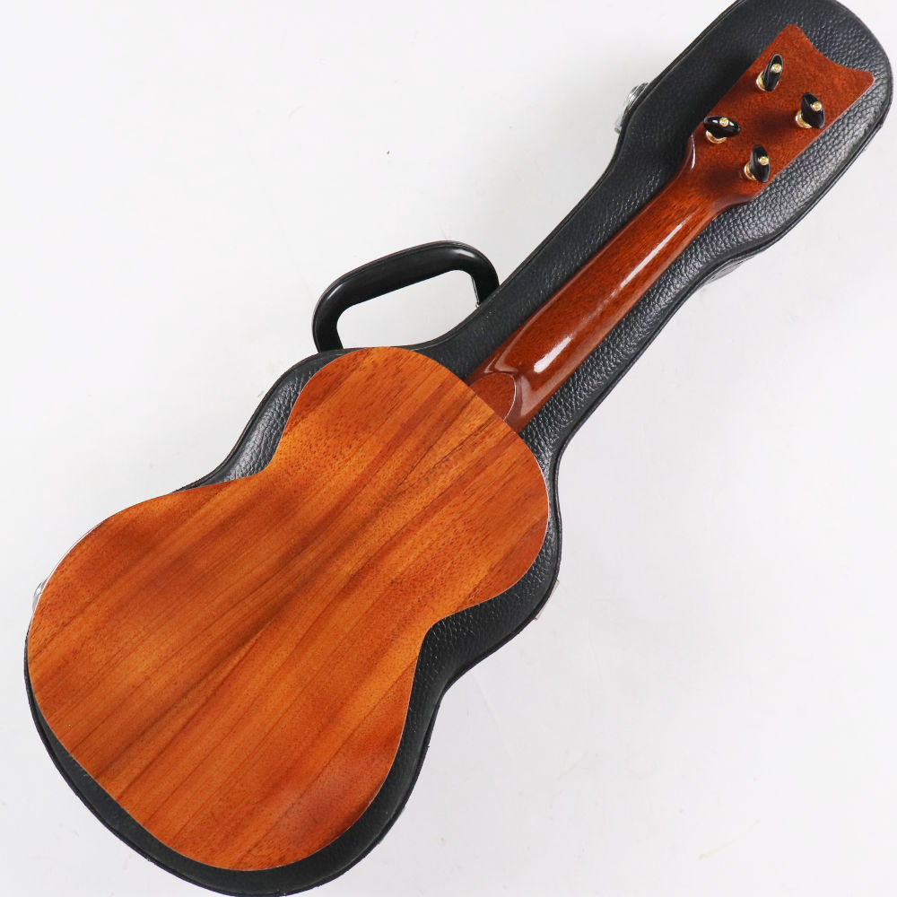 【中古】 ウクレレ コンサートウクレレ KAMAKA HF-2 2003年製 フリクションペグ 12フレットジョイント 16フレット仕様 ボディバック画像