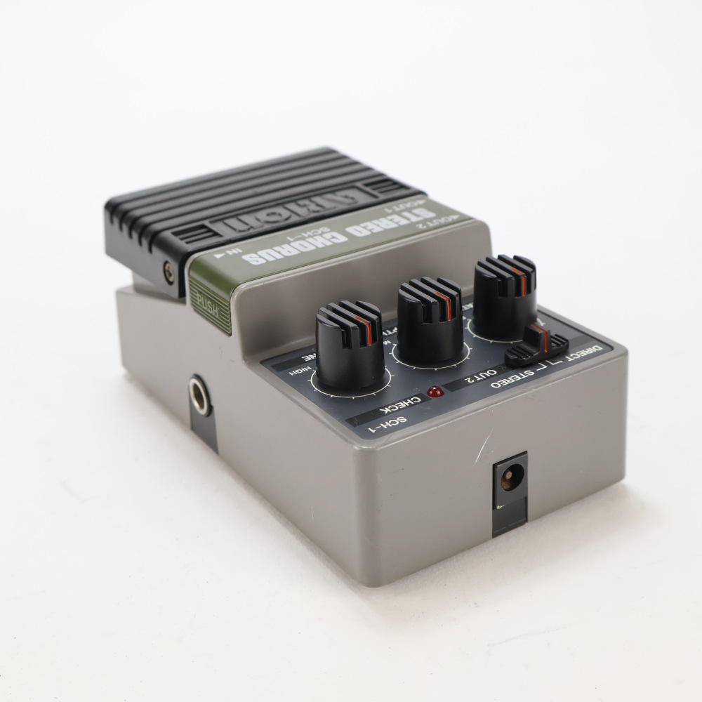 【中古】 コーラス エフェクター ARION SCH-1 STEREO CHORUS 初期型 グレー筐体 ギターエフェクター 詳細画像