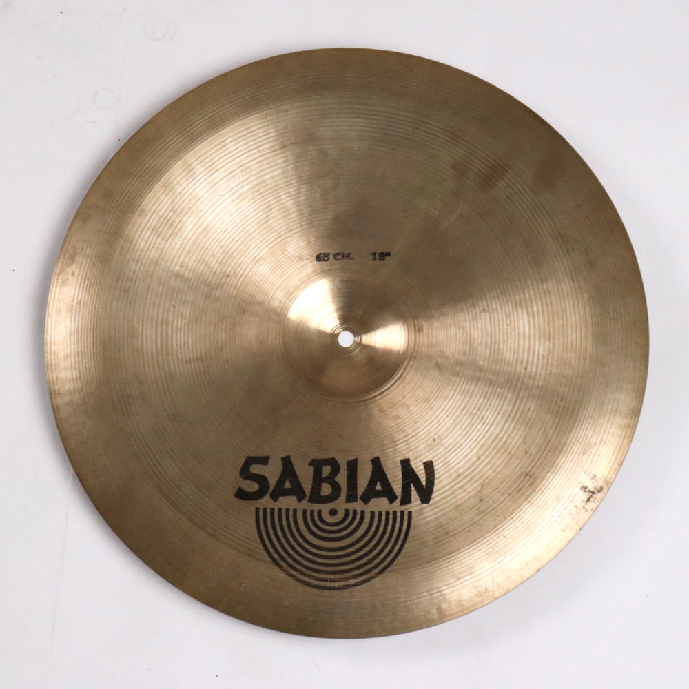 【中古】 チャイナシンバル セイビアン SABIAN CHINESE 18インチ 裏面画像
