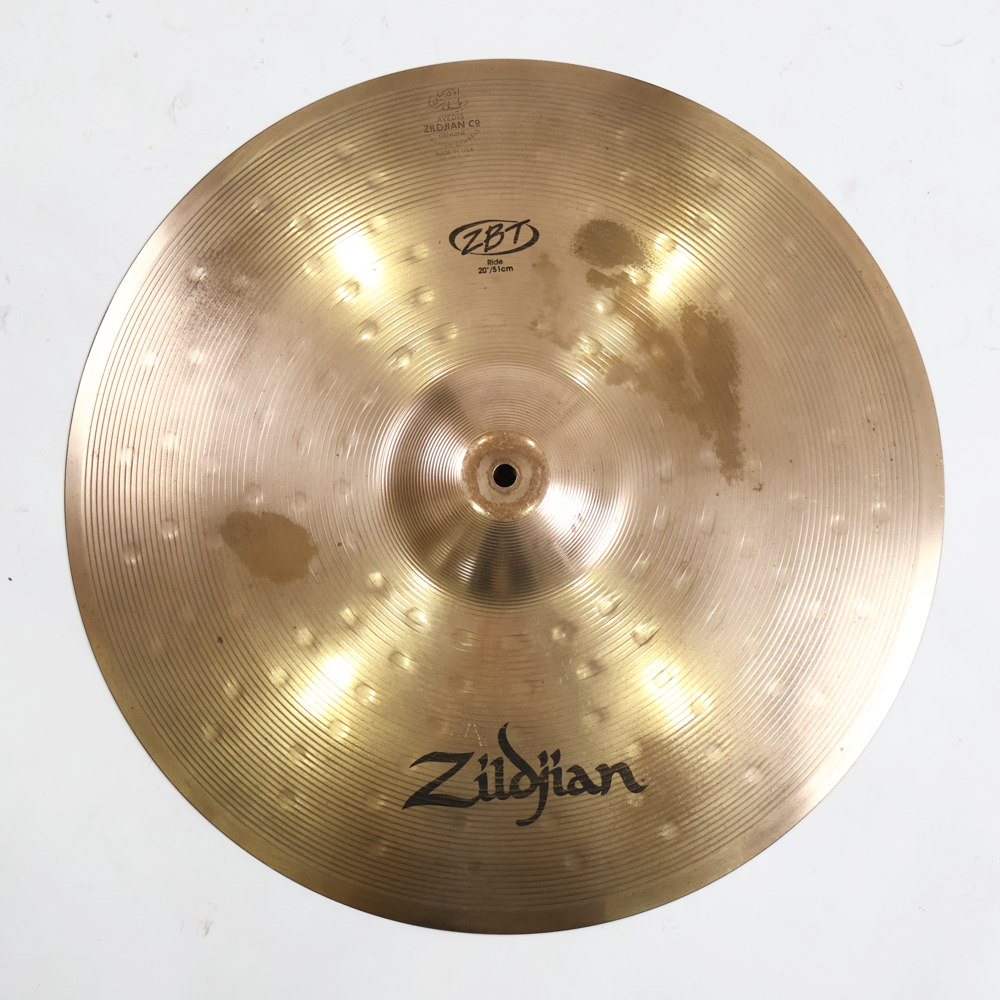 【中古】 ライドシンバル ジルジャン ZILDJIAN ZBT RIDE 20インチ ライドシンバル