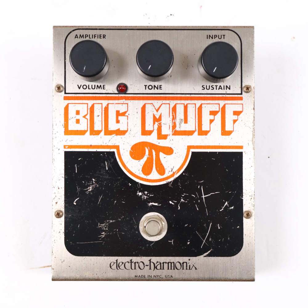 【中古】 ファズ ディストーション エフェクター ELECTRO-HARMONIX エレハモ Big Muff Pi Reissue 初期型 EC3003-A 基盤 ビッグマフ ギターエフェクター