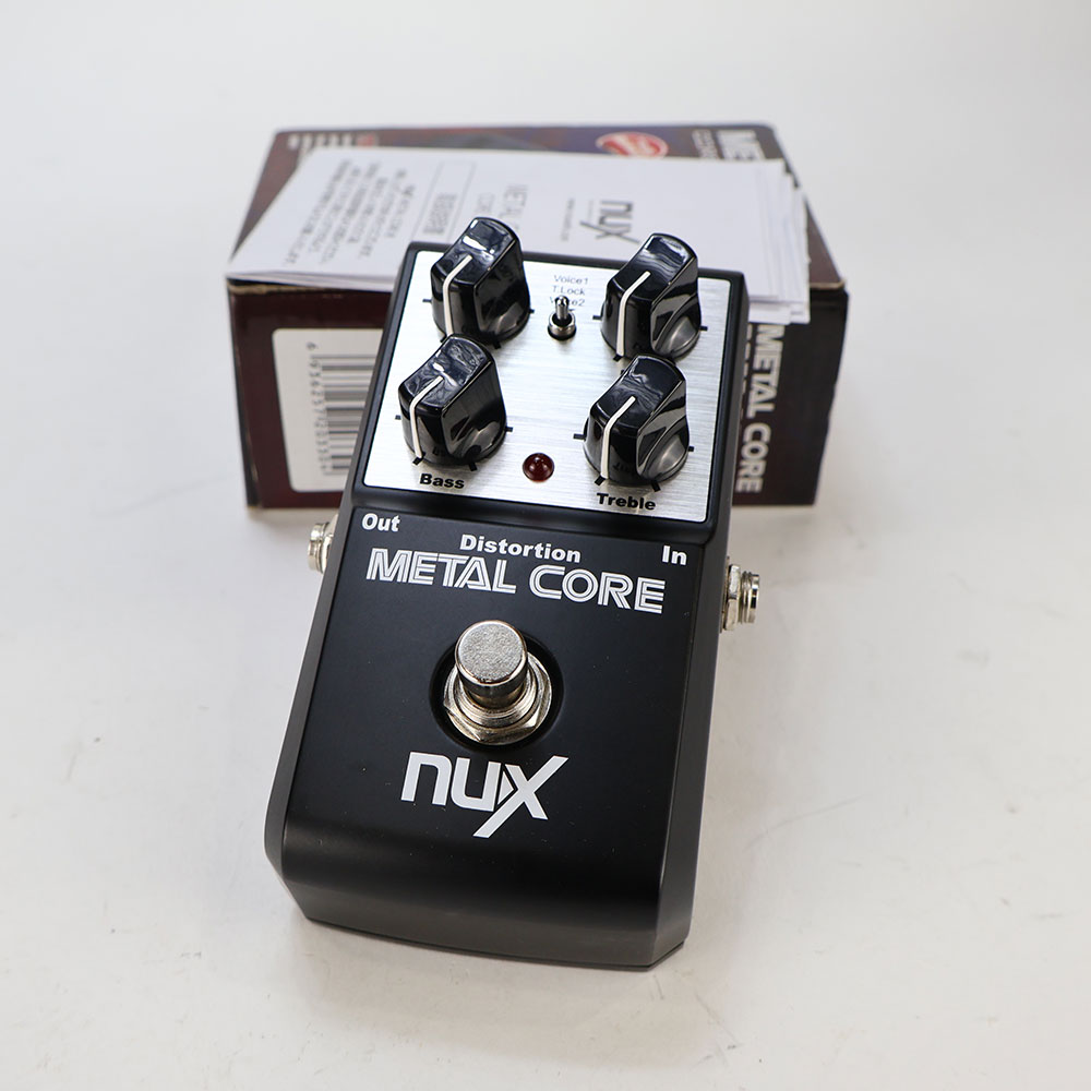 【中古】 エフェクター NUX Metal Core Distortion ニューエックス メタルコア ディストーション