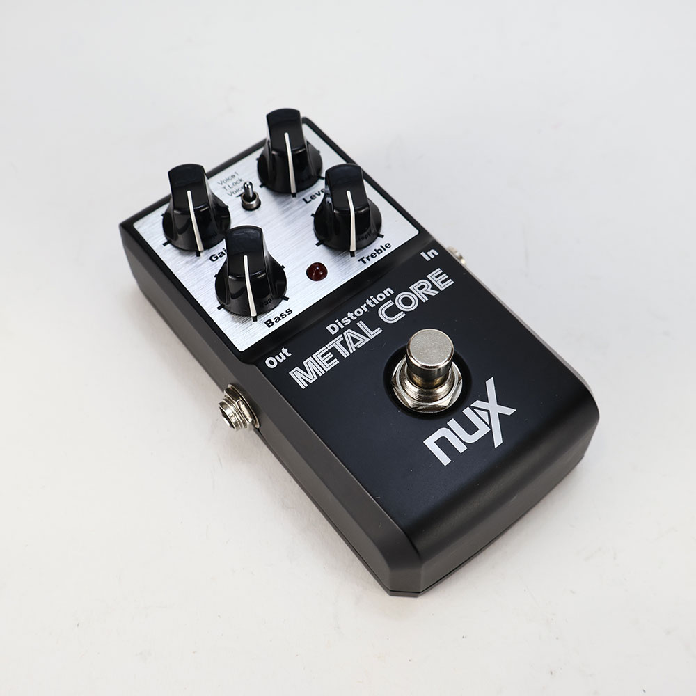 【中古】 エフェクター NUX Metal Core Distortion ニューエックス メタルコア ディストーション 全体