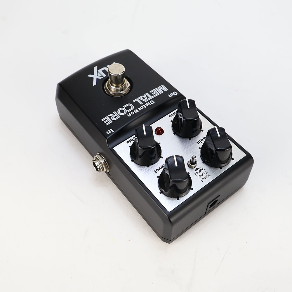 【中古】 エフェクター NUX Metal Core Distortion ニューエックス メタルコア ディストーション 全体