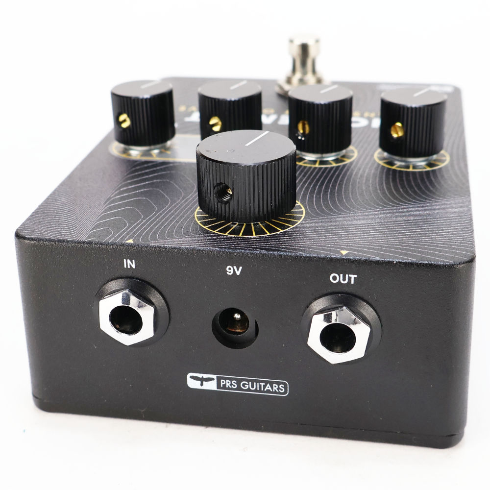 【中古】 エフェクター PRS HORSEMEAT TRANSPARENT OVERDRIVE Paul Reed Smith オーバードライブ ホースミート ポールリードスミス  本体画像 斜め 
