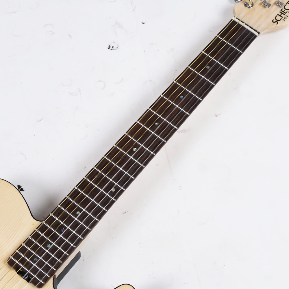 SCHECTER シェクター OL-FL-N-2 SNTL エレクトリックアコースティックギター 指板
