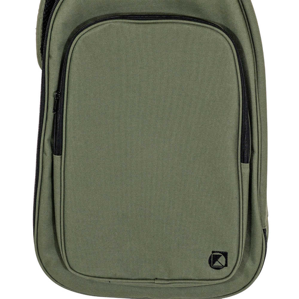 KIKUTANI キクタニ GVB-10E DGN エレキギター用ギグバッグ ダークグリーン ポケット画像1