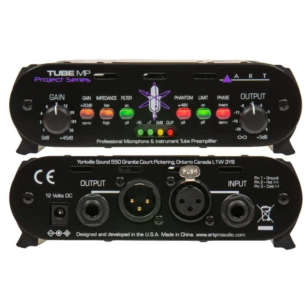 ART エーアールティー Tube MP Project Series U 真空管マイクプリアンプ コントロール