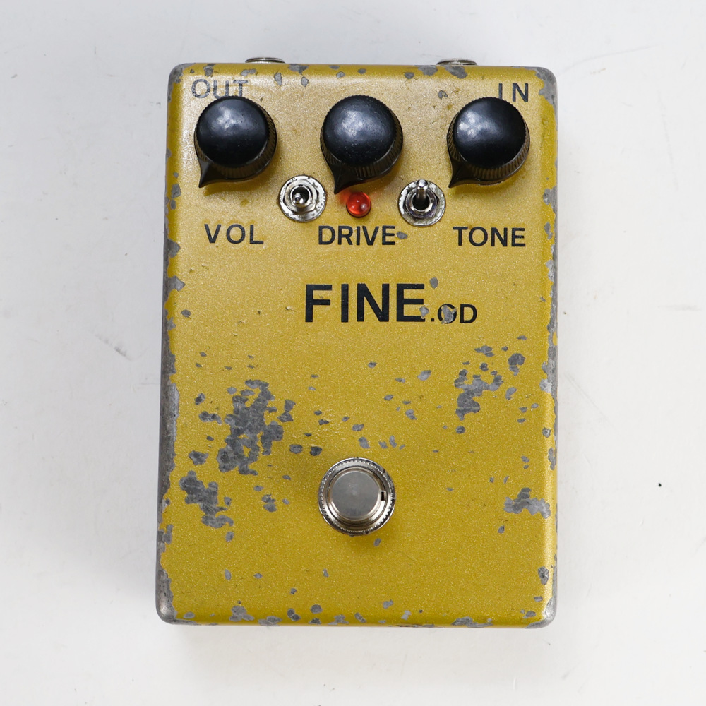 【中古】 HUMAN GEAR FINE.OD Overdrive 初期3桁シリアル #178 オーバードライブ ギターエフェクター ヒューマンギア
