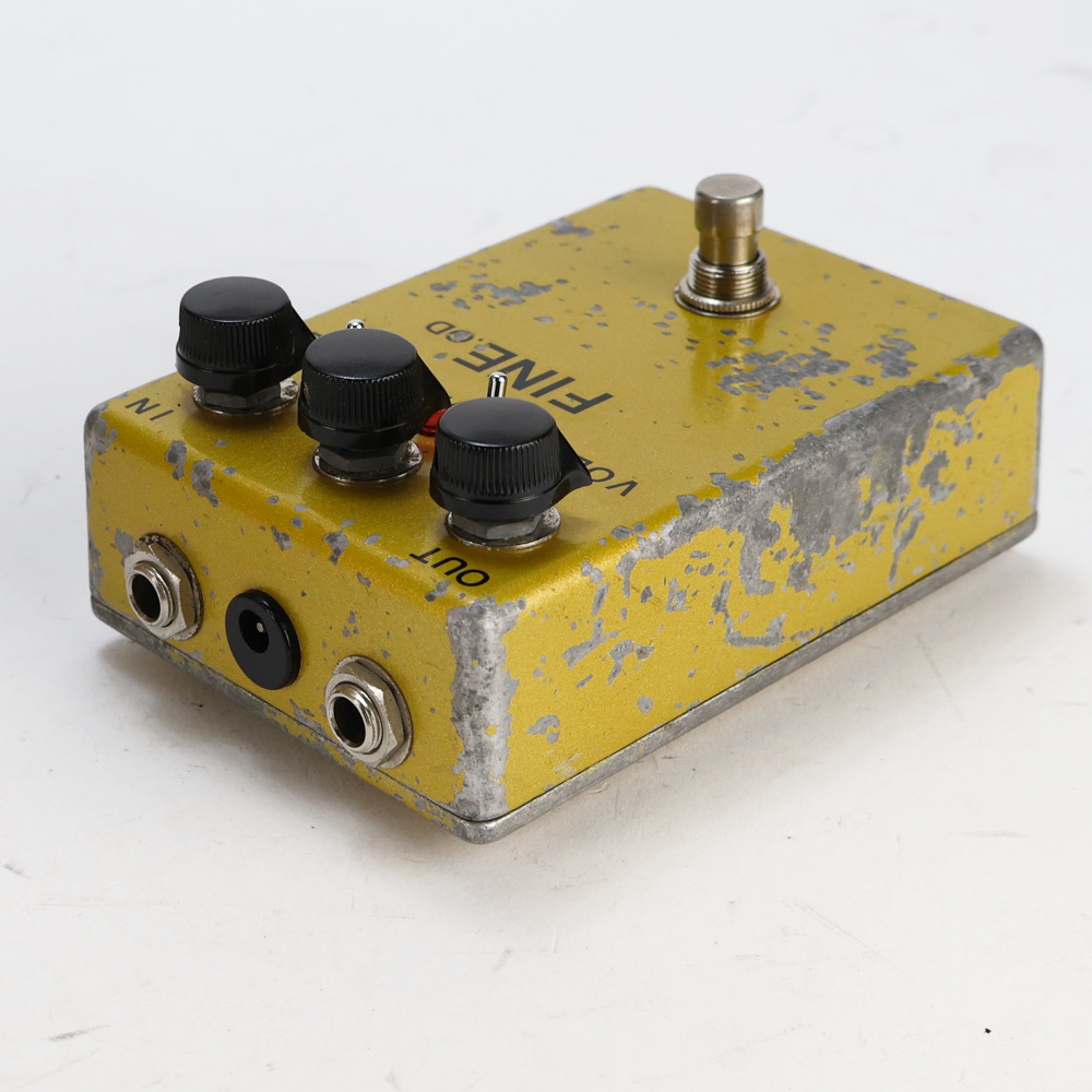 【中古】 HUMAN GEAR FINE.OD Overdrive 初期3桁シリアル #178 オーバードライブ ギターエフェクター ヒューマンギア 側面
