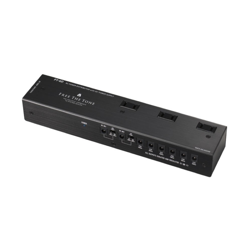 Free The Tone PT-6D AC POWER DISTRIBUTOR with DC POWER SUPPLY パワーサプライ