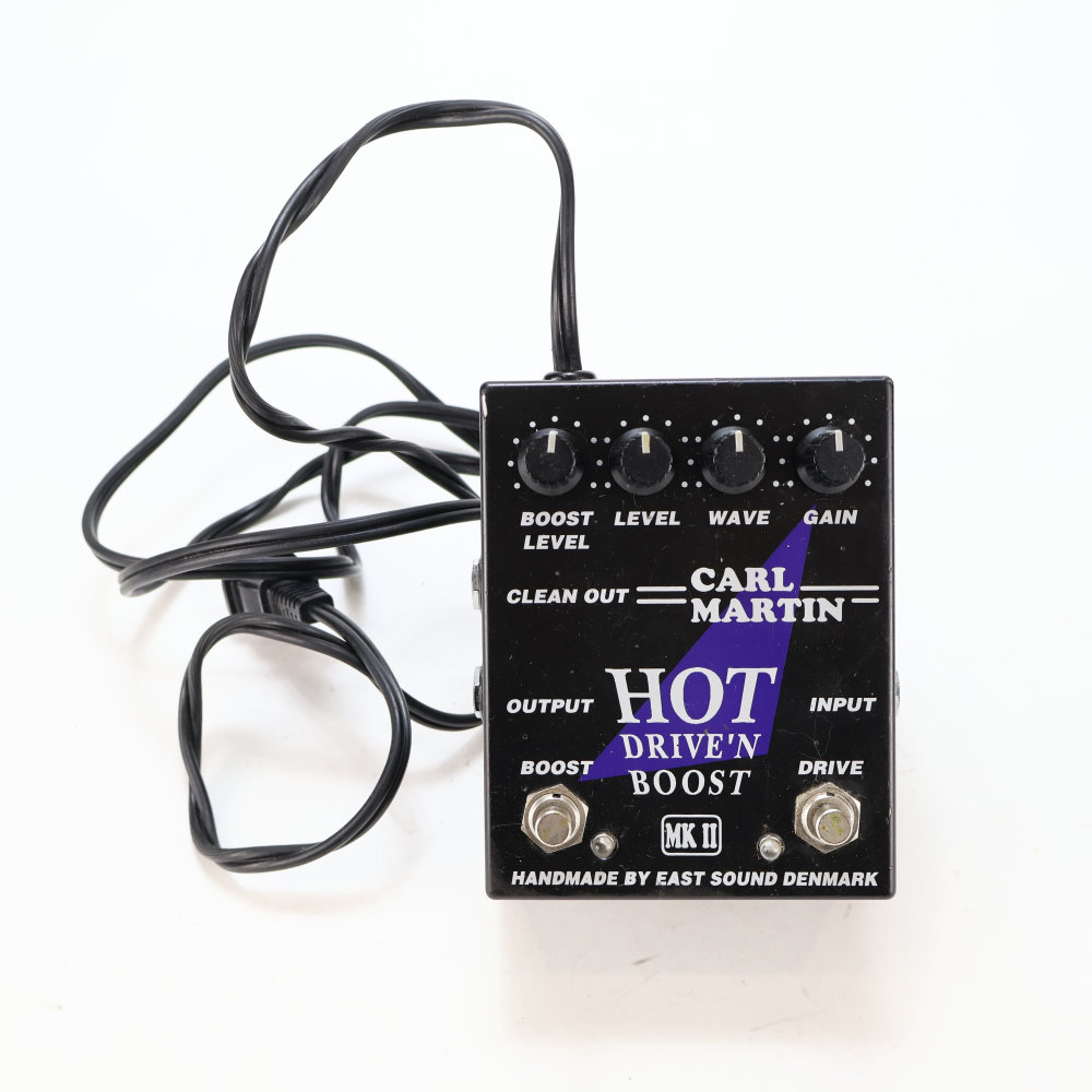 【中古】 オーバードライブ ブースター エフェクター CARL MARTIN カールマーチン Hot Drive’n Boost Mk2 ギターエフェクター