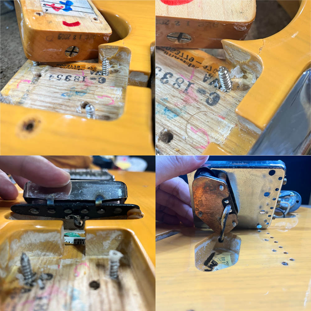 【中古】 エレキギター Fender American Vintage ’52 Telecaster Maple Fingerboard Butterscotch Blonde 2005年製 フェンダー テレキャスター アメリカンビンテージ バタースコッチブロンド 詳細画像