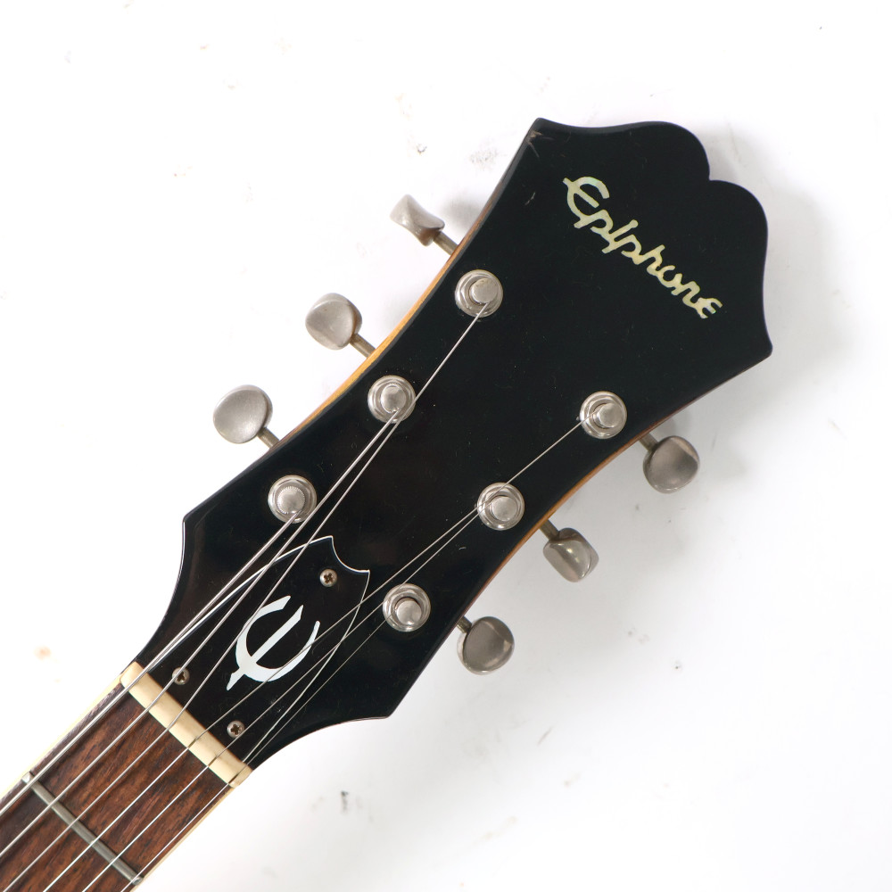 【中古】 エレキギター Epiphone Casino Blue Label Sunburst ブルーラベル 1970s Made in Japan マツモク製 エピフォン カジノ 詳細画像