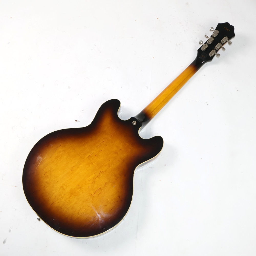 【中古】 エレキギター Epiphone Casino Blue Label Sunburst ブルーラベル 1970s Made in Japan マツモク製 エピフォン カジノ 詳細画像