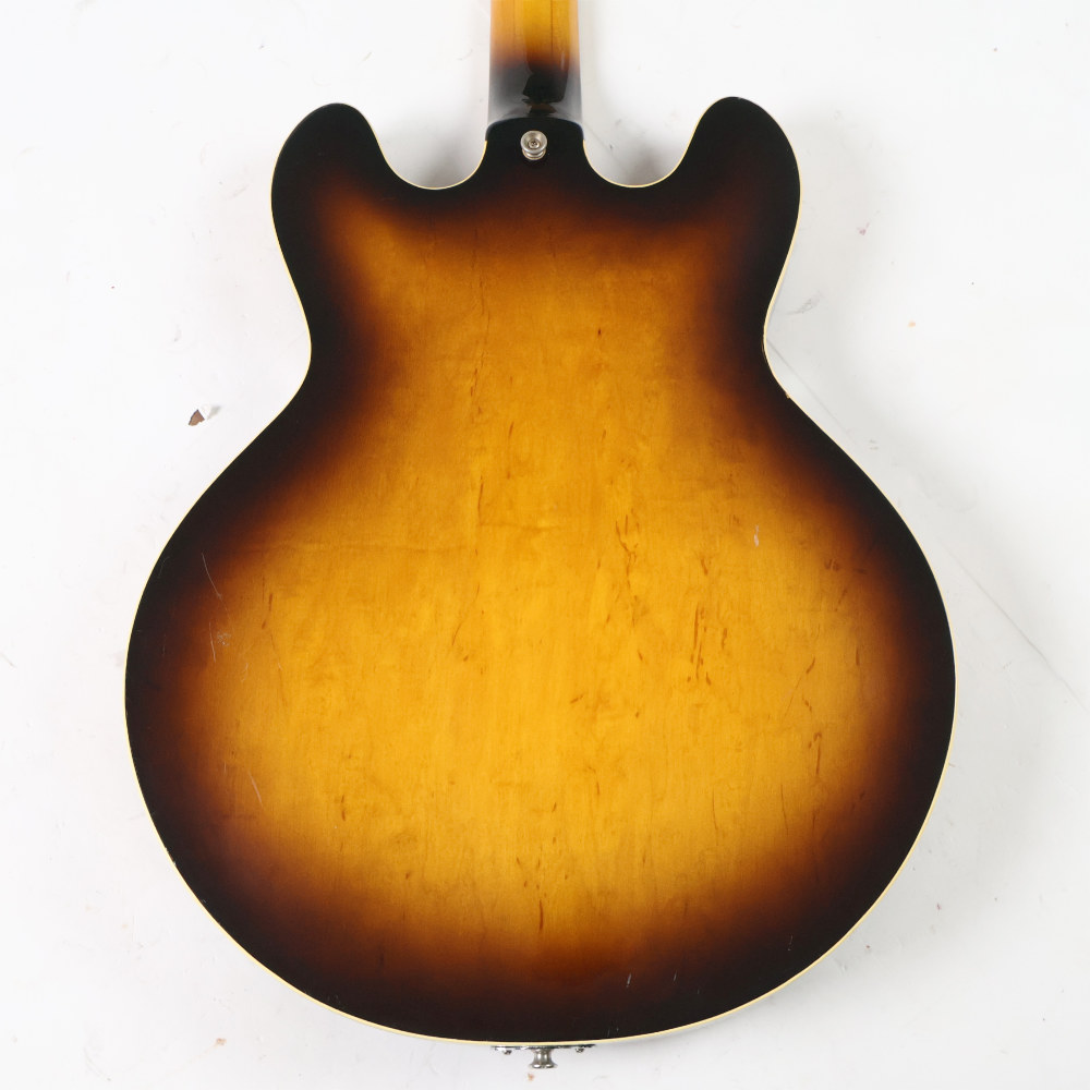 【中古】 エレキギター Epiphone Casino Blue Label Sunburst ブルーラベル 1970s Made in Japan マツモク製 エピフォン カジノ 詳細画像