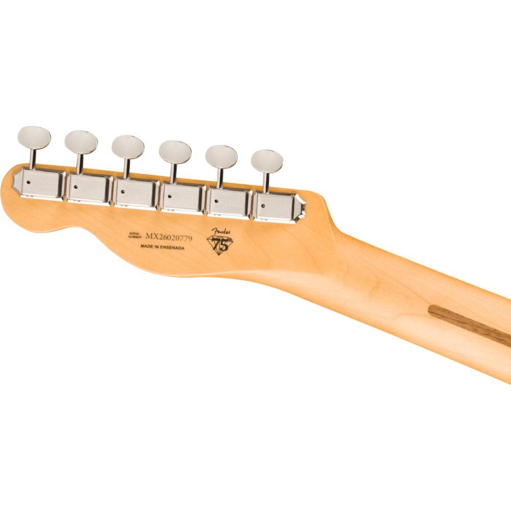 Fender フェンダー 75th Anniversary Player II Telecaster MN Aztec Gold エレキギター テレキャスター ヘッドバック画像