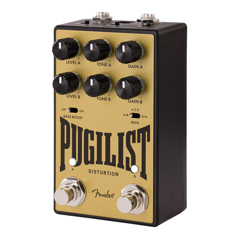 Fender フェンダー Pugilist Distortion V2 ディストーション ギターエフェクター 全体