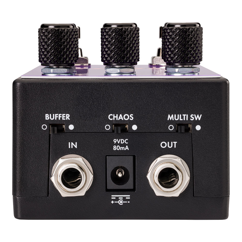 Fender フェンダー The Pelt Fuzz V2 ファズ ギターエフェクター 背面