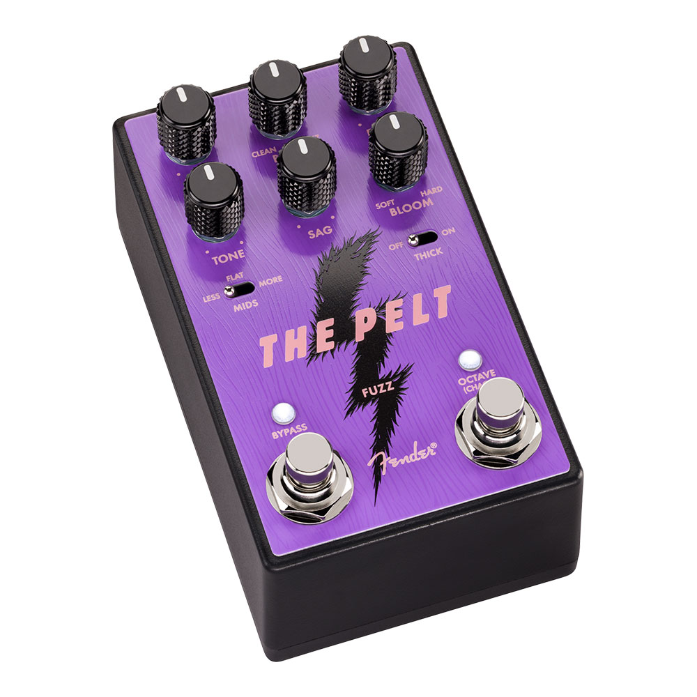 Fender フェンダー The Pelt Fuzz V2 ファズ ギターエフェクター 全体