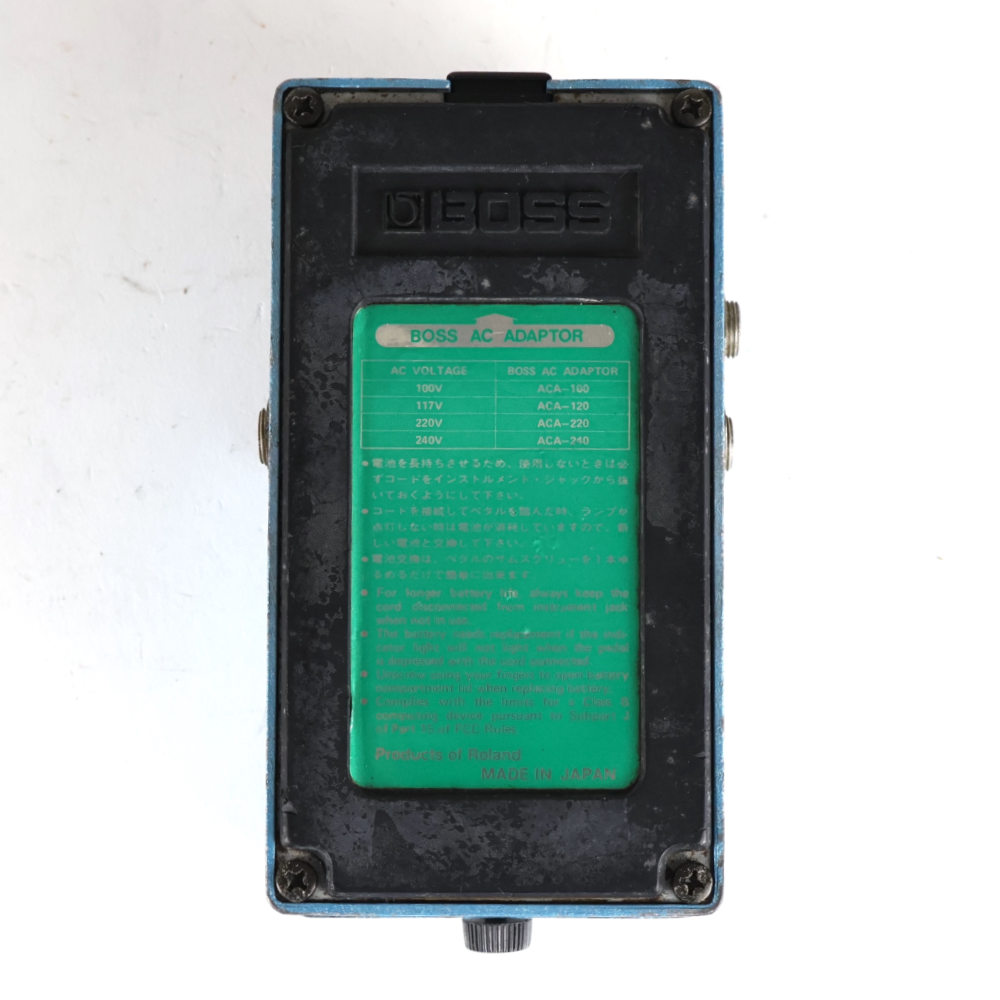 【中古】 コーラス エフェクター BOSS CE-3 Chorus Made in JAPAN ギターエフェクター ボトム画像