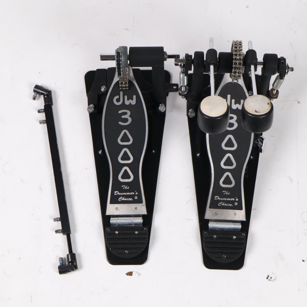 【中古】 ドラムツインペダル DW DW-3002 DWCP3002 ツインペダル 全体
