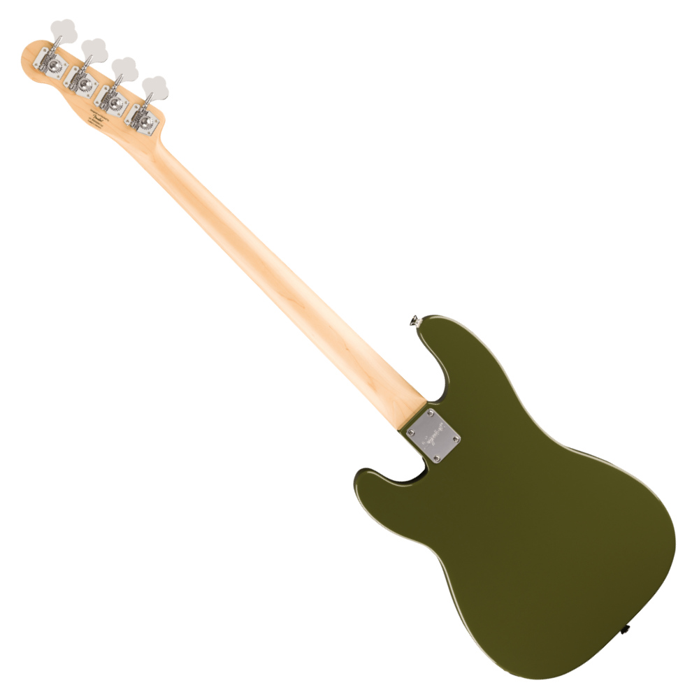 Squier スクワイア スクワイヤー Paranormal Precision Bass Thinline SJ LRL PPG Olive エレキベース プレシジョンベース バック画像
