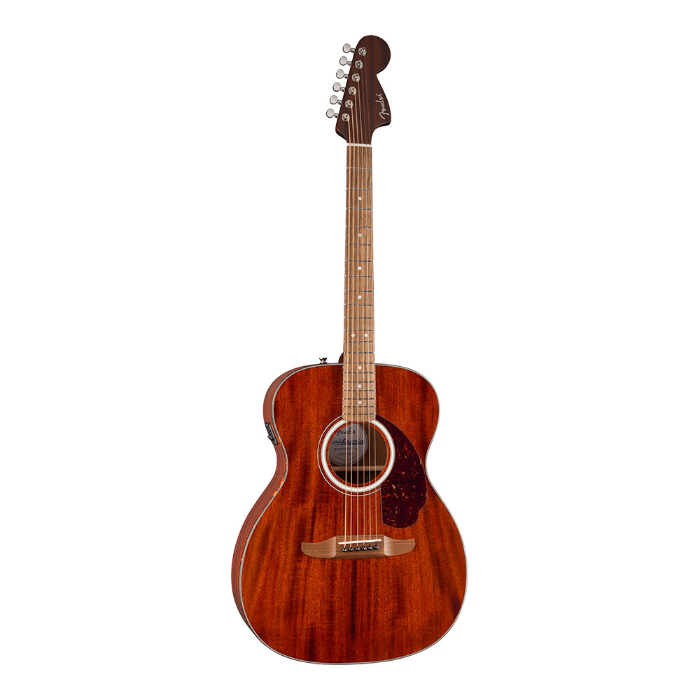 Fender フェンダー California Deluxe Monterey E Mahogany Natural エレクトリックアコースティックギター 全体