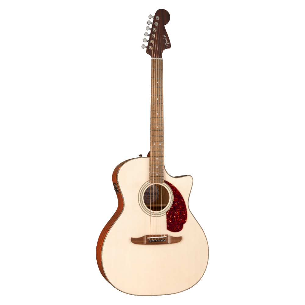 Fender フェンダー California Deluxe Newporter CE White Blonde エレクトリックアコースティックギター ボディ