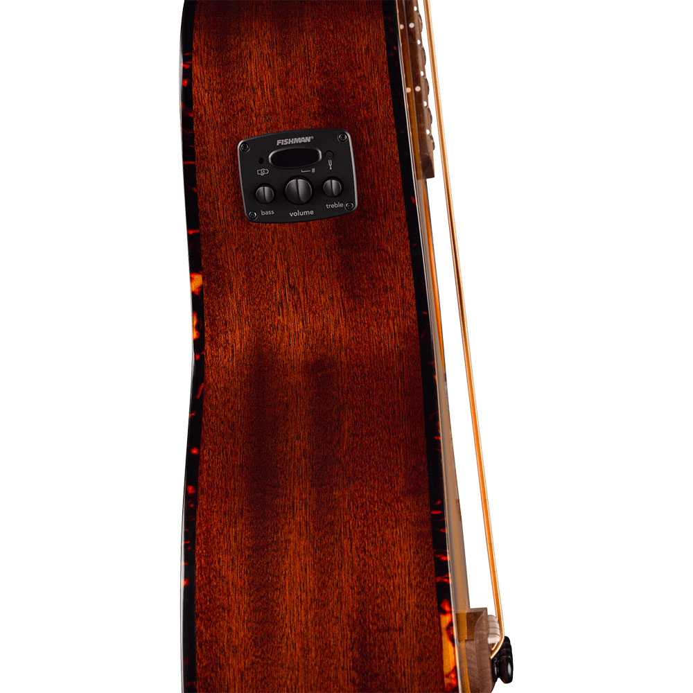 Fender フェンダー California Deluxe Kingman Bass CE Honey Sunburst アコースティックベース 側面