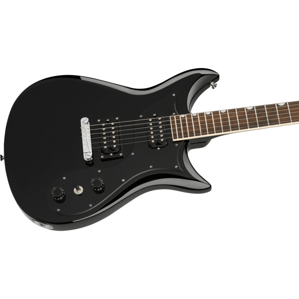 GRETSCH グレッチ Streamliner CVT Jet Black エレキギター ボディ斜めアングル画像