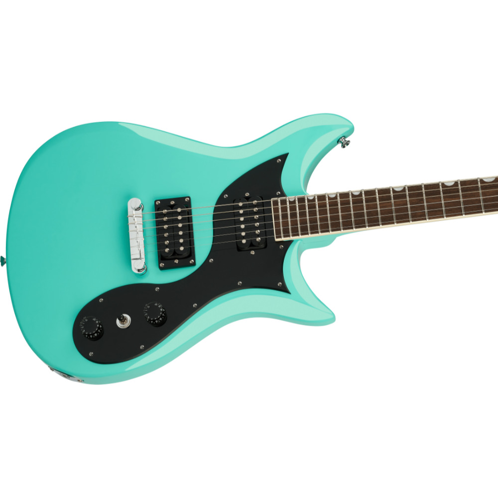 GRETSCH グレッチ Streamliner CVT Sea Foam Green エレキギター ボディ斜めアングル画像